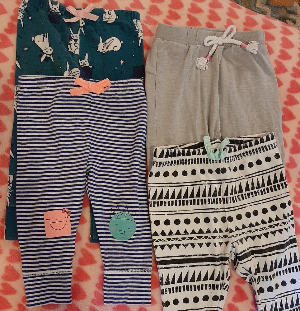 Baby legging lot 6-9 months